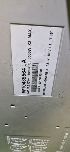 Zdjęcie oferty: Whirpool hah-7000bb a assy