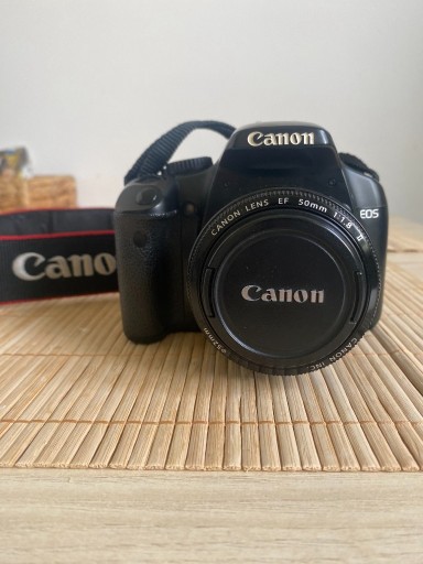 Zdjęcie oferty: aparat Canon EOS 450d + obiektyw Canon 50 mm