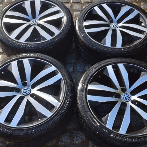 Zdjęcie oferty: OPONY I FELGI ALU SKODA 17" 5x100 ET41 5J0601025P