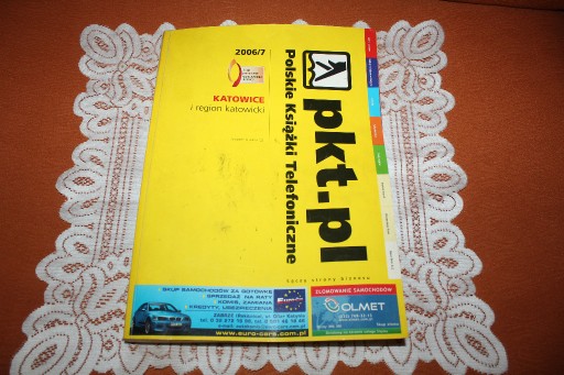 Zdjęcie oferty: Książka telefoniczna Katowice 2006/7