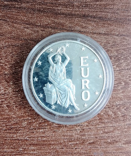 Zdjęcie oferty: Andora 1 Dinar, srebro, Euro 1997