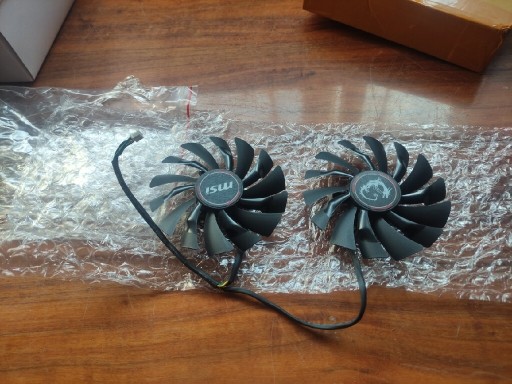 Zdjęcie oferty: Wentylatory do karty graficznej MSI GTX 970 rx 390