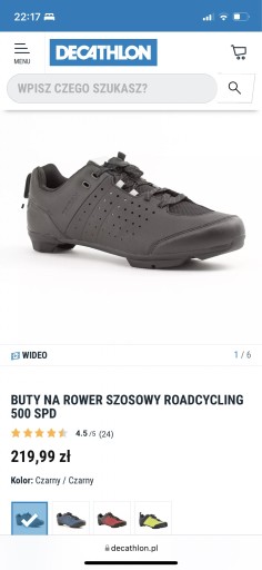 Zdjęcie oferty: Buty rowerowe Triban Roadcycling 500 SPD roz 47