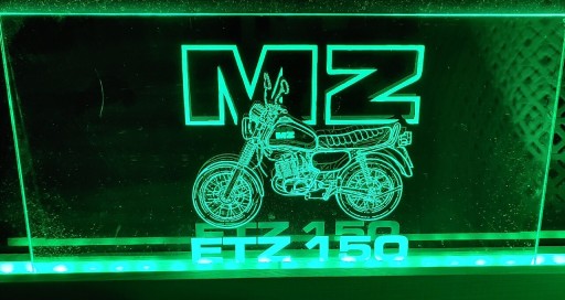 Zdjęcie oferty: MZ etz 150 - Lampka LED 