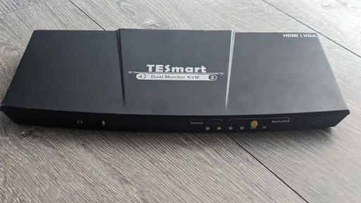 Zdjęcie oferty: TESmart Dual monitor 2x2 HDMI+VGA KVM 4K