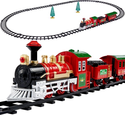 Zdjęcie oferty: THE TWIDDLERS  Elektryczny Pociąg Bożonarodzeniowy 15 elementów