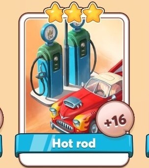 Zdjęcie oferty: Hot rod karta Coin Master SZYBKA WYSYŁKA 