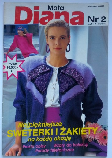 Zdjęcie oferty: Mała Diana Robótki nr 2/1992 