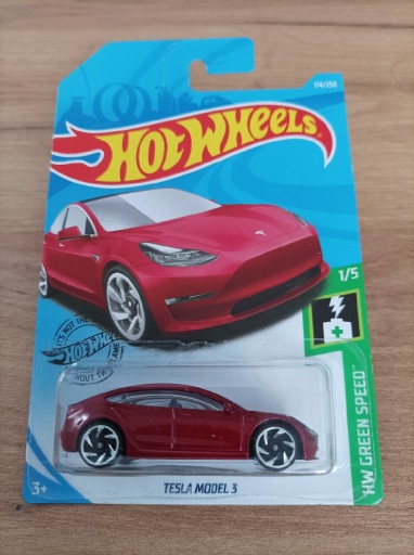 Zdjęcie oferty: Hot wheels Tesla Model 3