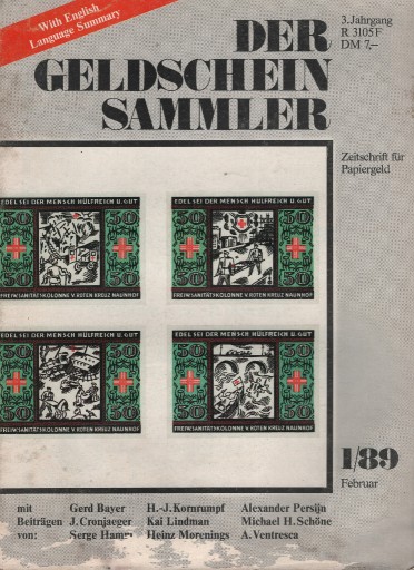 Zdjęcie oferty: Geldschein Sammler 1/1989