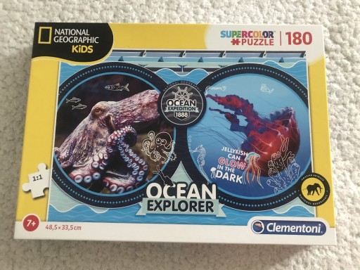 Zdjęcie oferty: Puzzle 180 Clementoni National Geographic dzieci