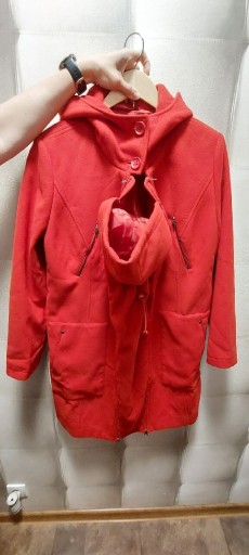 Zdjęcie oferty: Płaszcz ciążowy dla dwojga do chustonoszenia r. 44
