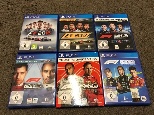 Zdjęcie oferty: Zestaw Formula1 F1 2016 2017 2018 2019 2020 2021 PL PS4