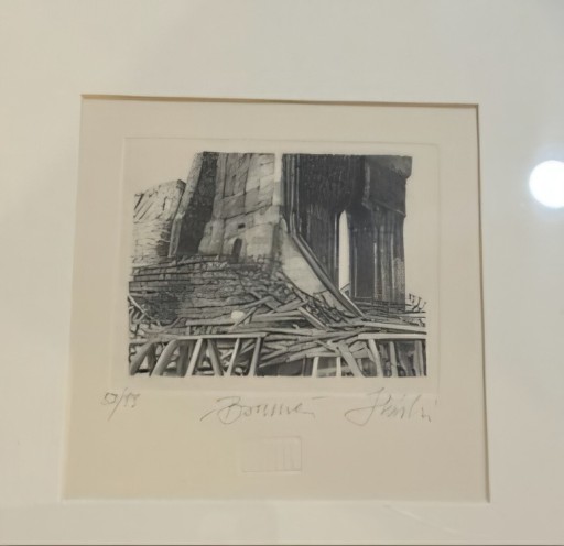 Zdjęcie oferty: OBRAZ autor Krzysztof Skórczewski grafika miedzioryt autograf na prezent