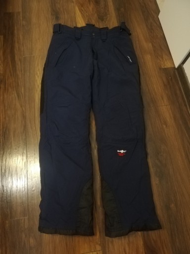 Zdjęcie oferty: Spodnie narciarskie r. XL niebieskie na 180wzr.