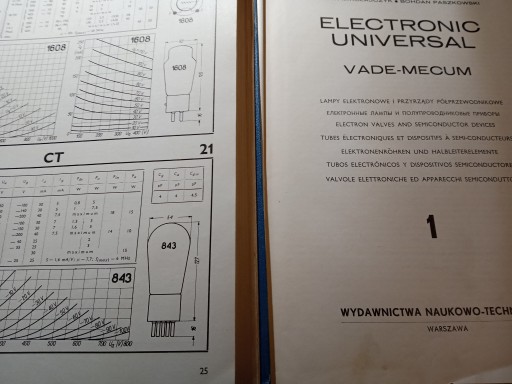 Zdjęcie oferty: KATALOG LAMP  Electronic Universal  Vade - Mecum 