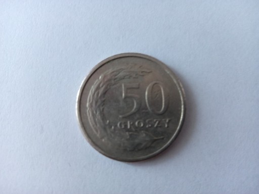 Zdjęcie oferty: Moneta 50 Groszy RP 1990 Obiegowy