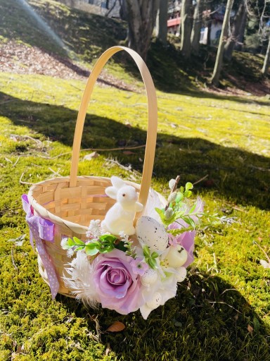 Zdjęcie oferty: Koszyk koszyczek Wielkanocny stroik wieniec 
