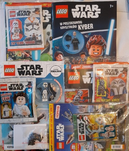 Zdjęcie oferty: Lego Star Wars figurki 8 sztuk nowe Bo Katan Rey