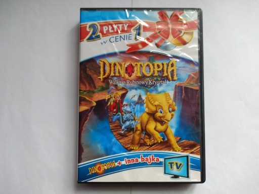 Zdjęcie oferty: Nowe Podróże Guliwera Część 2 + Dinotopia PL DVD