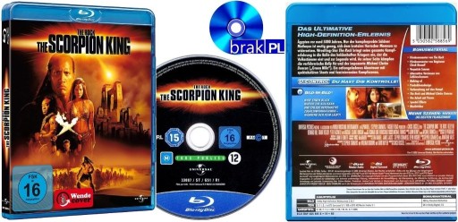 Zdjęcie oferty: THE SCORPION KING (KRÓL SKORPION) [BLU-RAY] ENG