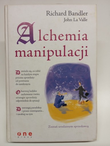 Zdjęcie oferty: Alchemia manipulacji - R. Bandler, J. La Valle