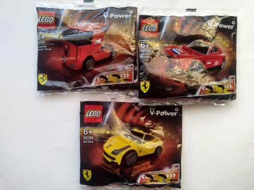 Zdjęcie oferty: Lego Shell Ferrari zestaw