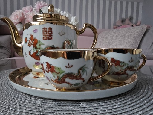 Zdjęcie oferty: Chiński serwis do herbaty porcelana