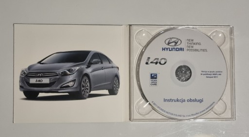 Zdjęcie oferty: Instrukcja obsługi Hyundai i40 PL CD