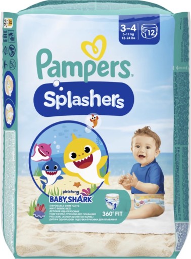 Zdjęcie oferty: Pampers Splashers 3-4 96 sztuk do pływania NOWE