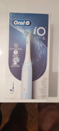 Zdjęcie oferty: SZCZOTECZKA ELEKTRYCZNA DO ZĘBÓW ORAL-B IO SERIES 3 ICE BLUE