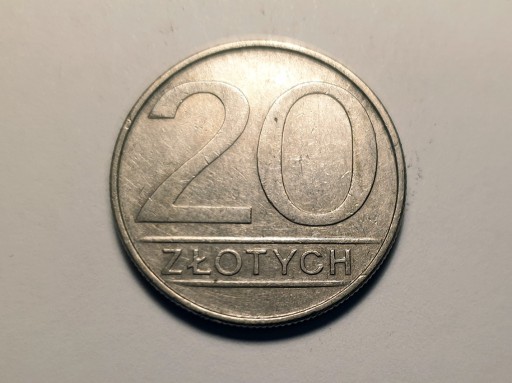 Zdjęcie oferty: Polska - Moneta 20 zł 1986