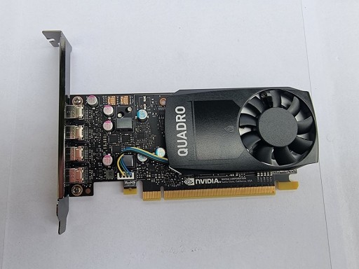 Zdjęcie oferty: NVIDIA Quadro P600 2 GB DDR5 plus 4 adaptery