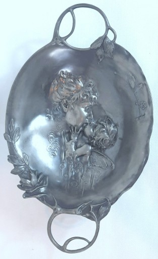 Zdjęcie oferty: Secesyjna Patera  Art Nouveau Jugendstil 1900 Secesja