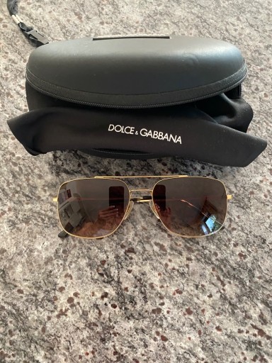 Zdjęcie oferty: Okulary męskie Dolce Gabbana, pudełko, paragon
