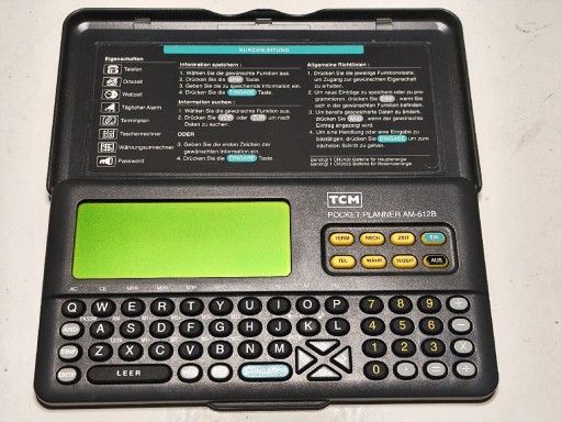 Zdjęcie oferty: Elektryczny organizer TCM Pocket Planner AM-612B