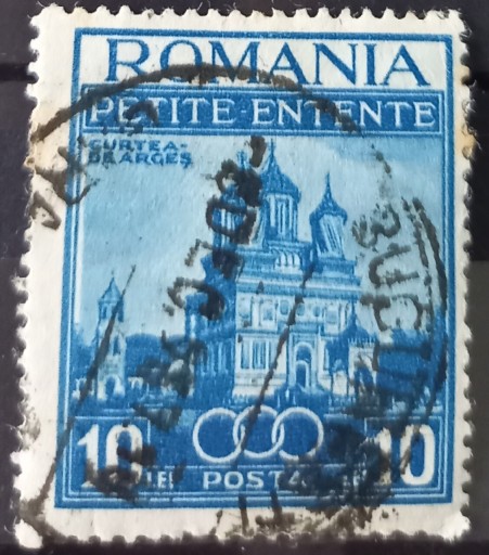 Zdjęcie oferty: Znaczek pocztowy Rumunia 1937r.z serii Mała Entent