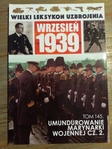 Zdjęcie oferty: WLU 1939 Leksykon Umundurowanie Marynarki Wojennej