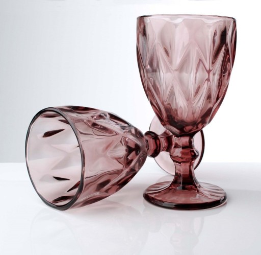 Zdjęcie oferty: Komplet kieliszków do wina 6szt 250ml ELISE różowe