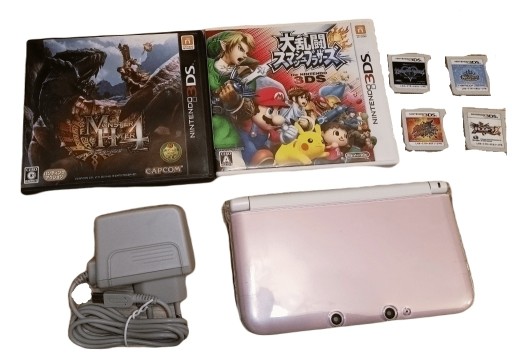 Zdjęcie oferty: 3DS LL/XL (NTSC-J, JPN) + gry po japońsku