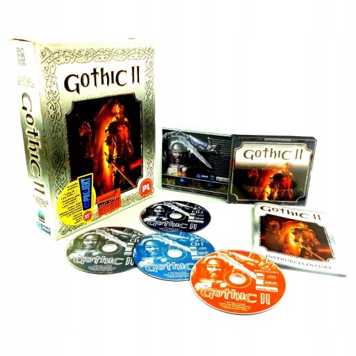 Zdjęcie oferty: GOTHIC II 2 PREMIEROWY BIG BOX KOLEKCJONERSKI PL