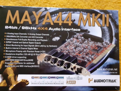 Zdjęcie oferty: Audiotrak Maya 44 MkII