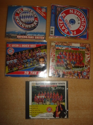 Zdjęcie oferty: Płyty CD Bayern Forever Number One 5 szt.