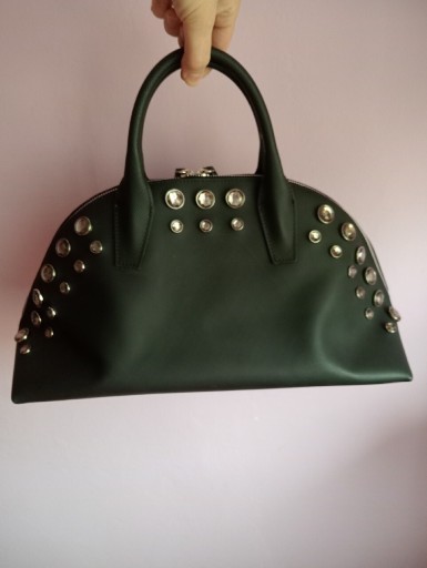 Zdjęcie oferty: Gianni Chiarini Gum torebka z kryształkami czarna