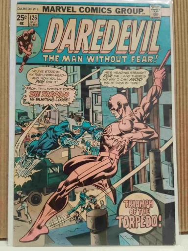 Zdjęcie oferty: Daredevil #126 (Marvel 1975) Torpedo