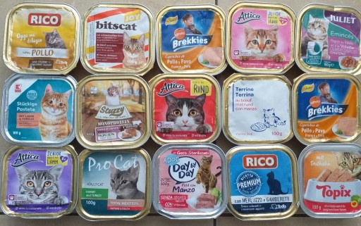 Zdjęcie oferty: Mokra karma dla kota.50 pasztecików w MIXIE marek.