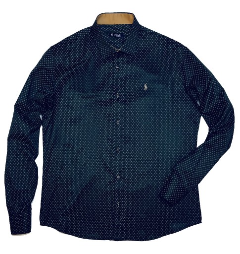 Zdjęcie oferty: Czarna koszula Slim Fit Ralph Lauren XL