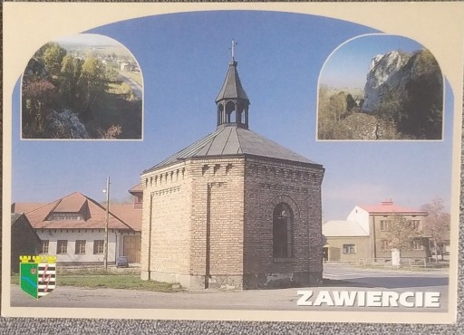 Zdjęcie oferty: Zawiercie: kapliczka skałki herb 