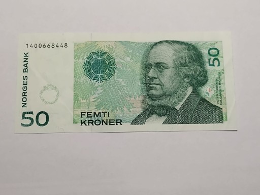 Zdjęcie oferty: Banknot 50 koron Norwegia 