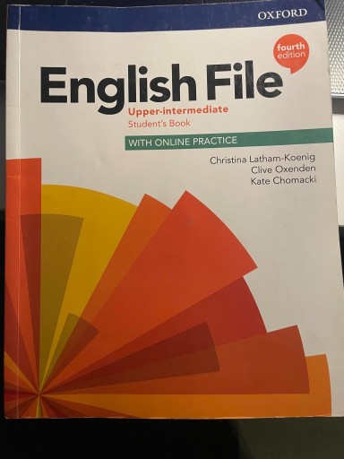 Zdjęcie oferty: English File upper-intermediate